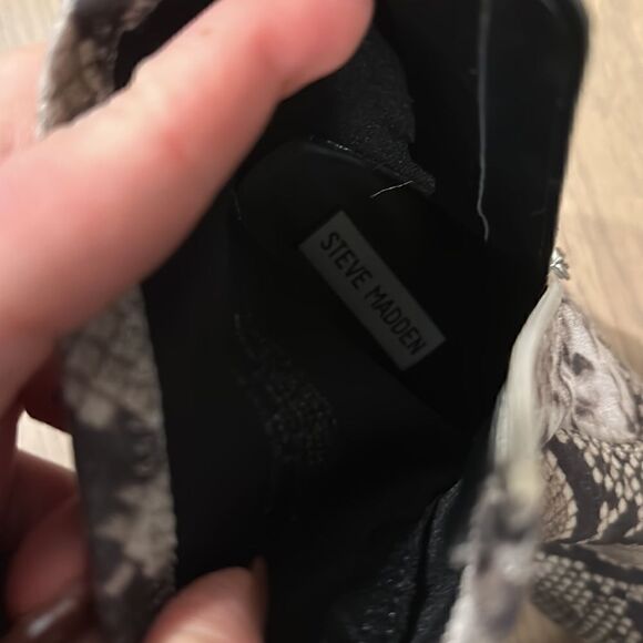 COPY - Steve Madden Snake Print booties - Picture 5 of 5